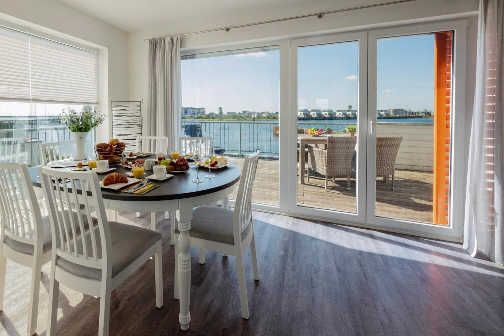Maisonette Fewo Ostseeflair By Seeblick Ferien Oro, Erste Wasserreihe, E-Saeule オルペニッツ エクステリア 写真
